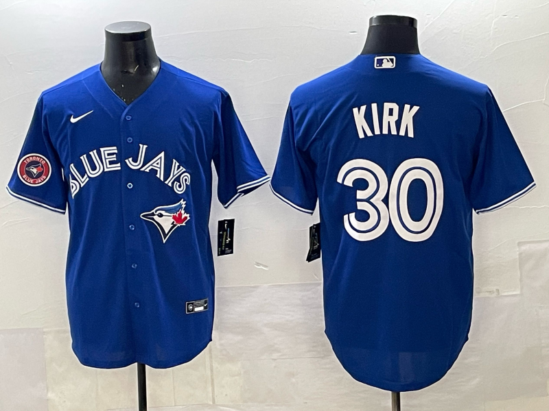 Men Toronto Blue Jays #30 Kirk blue Nike MLB 2025 Jersey 043